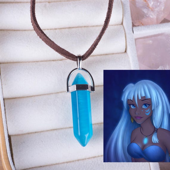 Princess Kida Necklace Atlantis the Lost Empire Necklace Cosplay