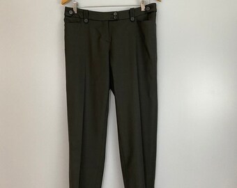 Barbara Bui Pantalon à carreaux de laine 100%
