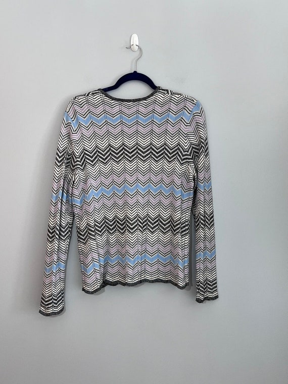 Pendleton Silk-Cotton Single Button Cardigan - image 2