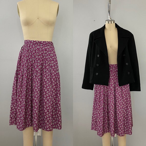 Vintage Pleated Skirt - image 1