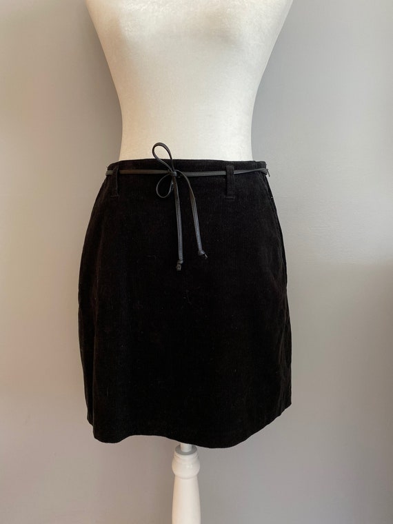 1990s New York Jeans Corduroy Mini Skirt - image 1