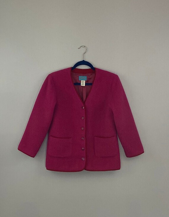 Vintage Kenzo Wool-Blend Jacket - image 2