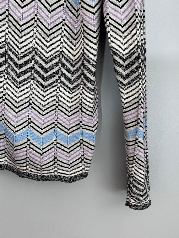 Pendleton Silk-Cotton Single Button Cardigan - image 5