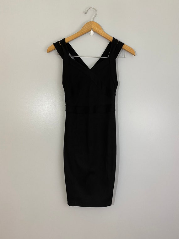 Armani Exchange Strappy and Stretchy Little Black 