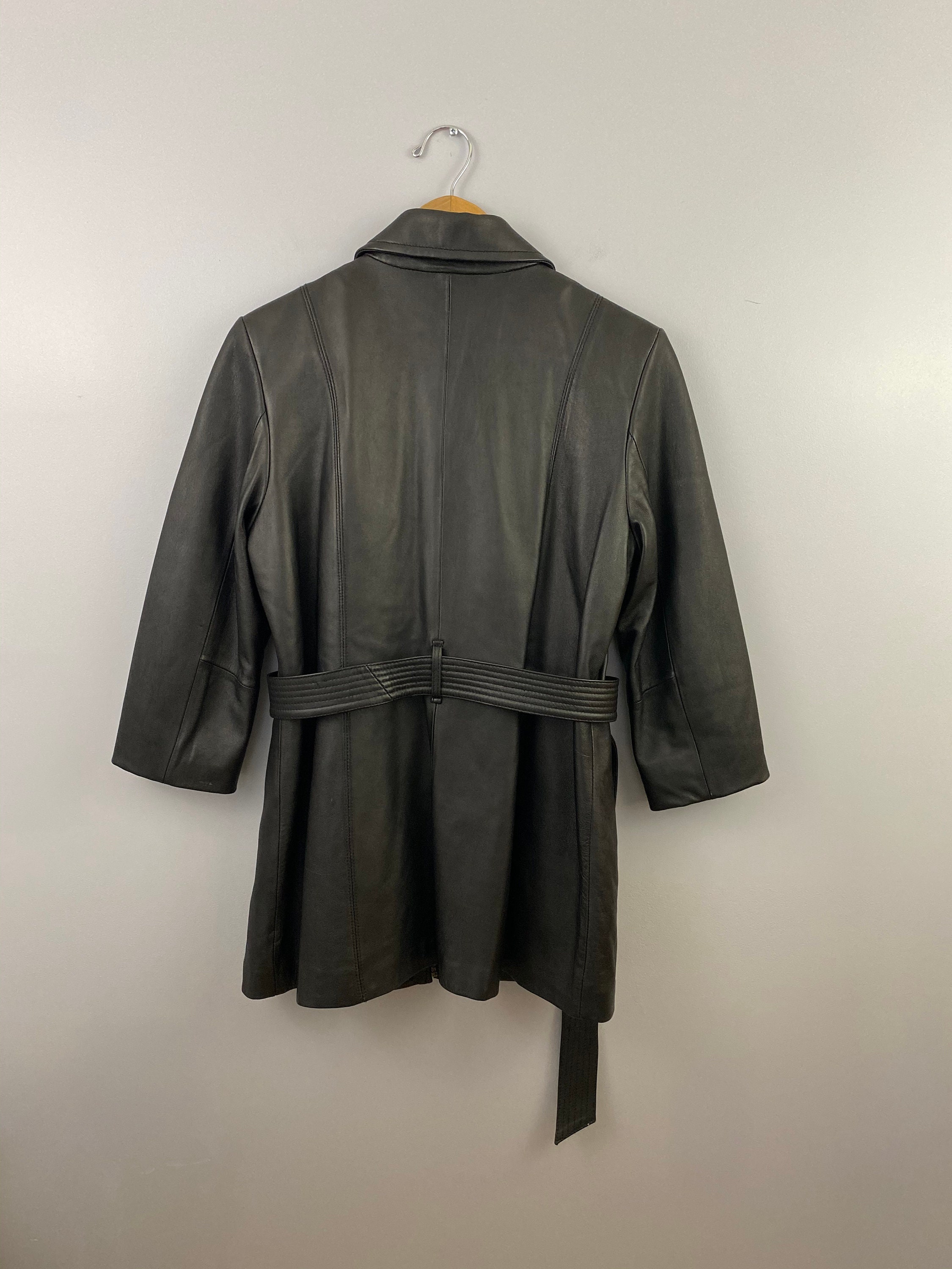 Wilsons Soft Leather Coat - Etsy