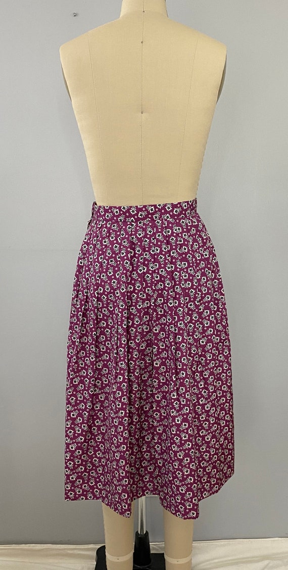 Vintage Pleated Skirt - image 5