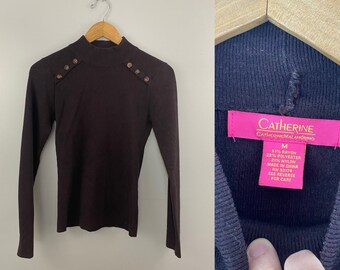 Catherine Malandrino Mockneck Sweater