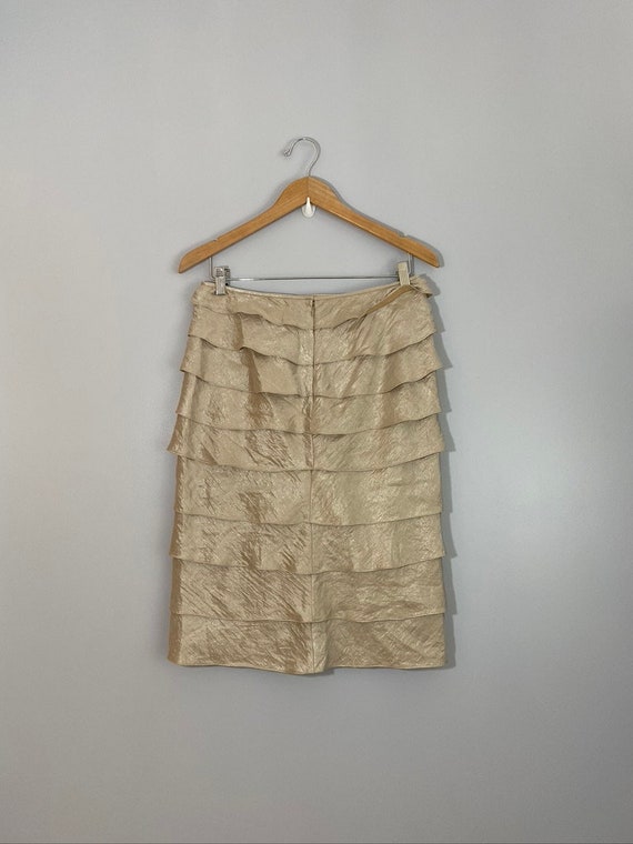 Adrianna Papell Evening Essentials Scalloped Tier… - image 3