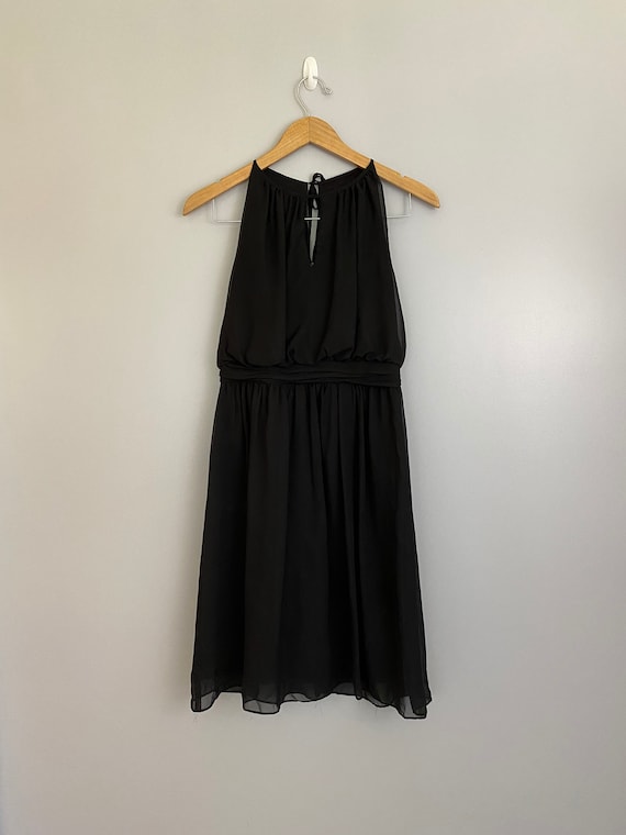 princess polly baby blue dress Jena Glow Bow Velvet Midi Dress: Black Xs