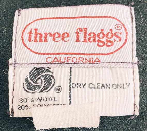 Vintage Wide Lapel Wool Blazer - image 7