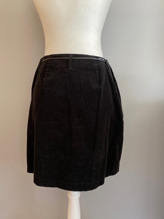 1990s New York Jeans Corduroy Mini Skirt - image 4