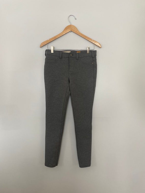 Anthropologie Pilcro Gray Serif Leggings