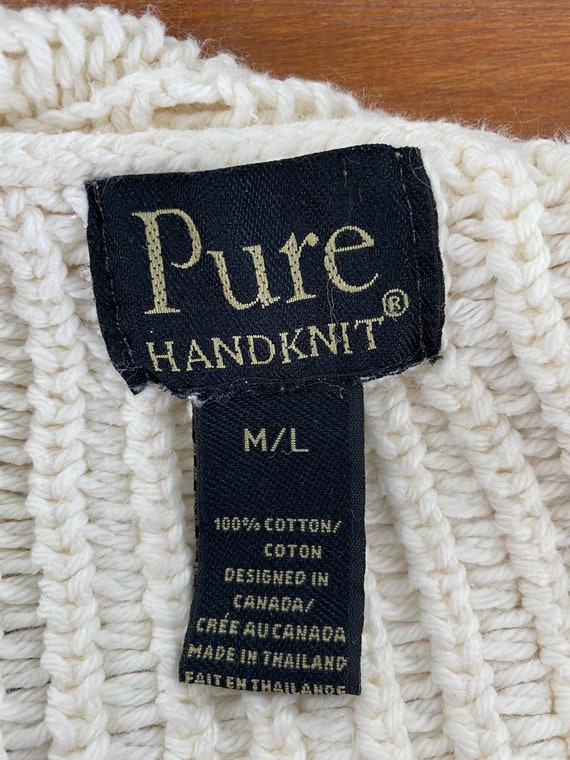 Pure handknit cardigan hot sale