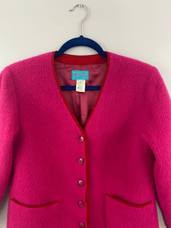 Vintage Kenzo Wool-Blend Jacket - image 3