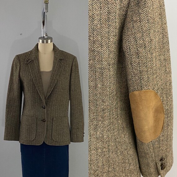 Vtg. Pendleton Knockabouts Blazer w/ Suede Elbow P