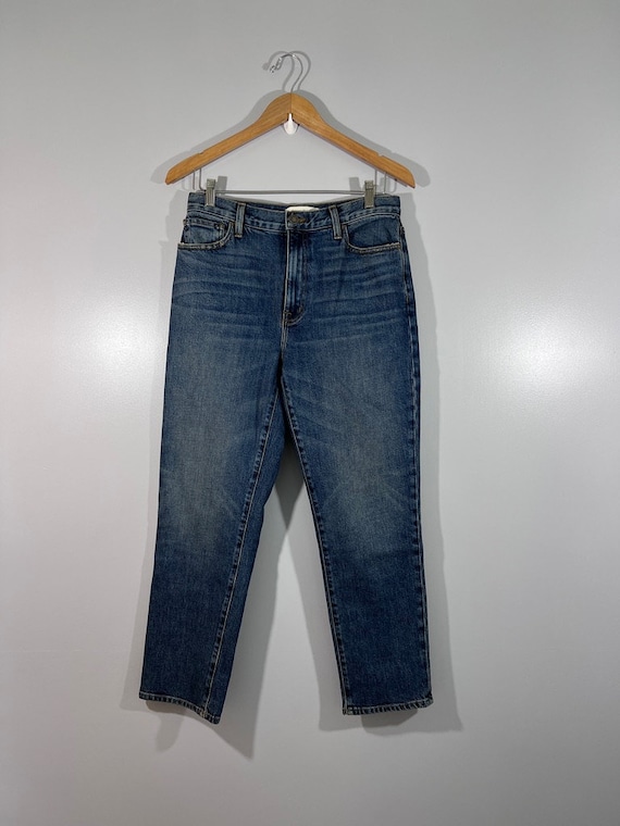Current/Elliot High Rise Medium Wash Jeans