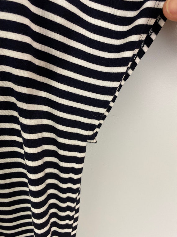 Rachel Zoe Black & White Striped Button-Down Shirt - image 2