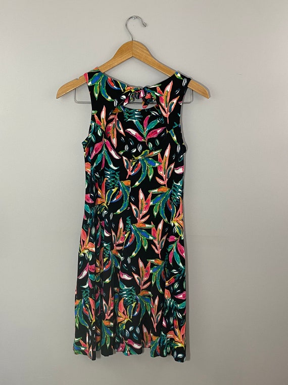 C&C California Floral A-Line Dress - image 4