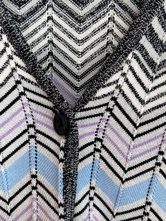 Pendleton Silk-Cotton Single Button Cardigan - image 4