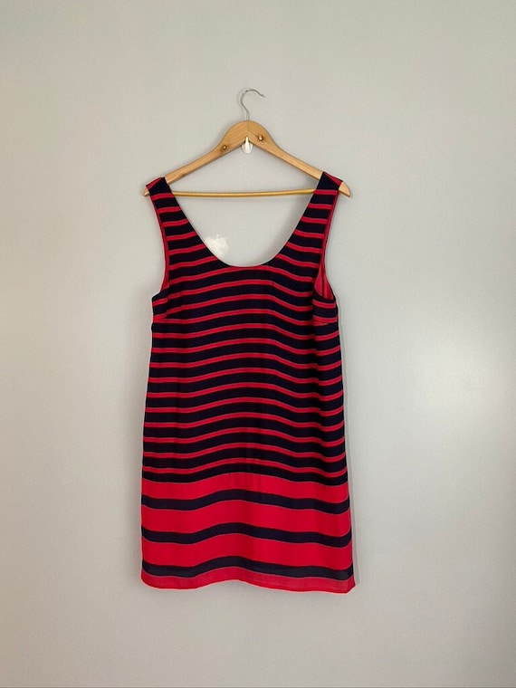 Joie 100% Silk Striped Tank Dress