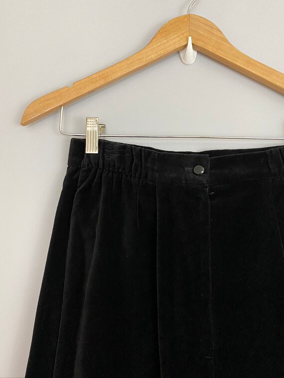 Vintage Cos Cob Velvet Maxi Skirt - image 4