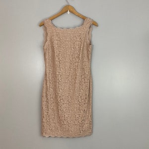 Adrianna Papell Lace Sleeveless Sheath Dress image 1