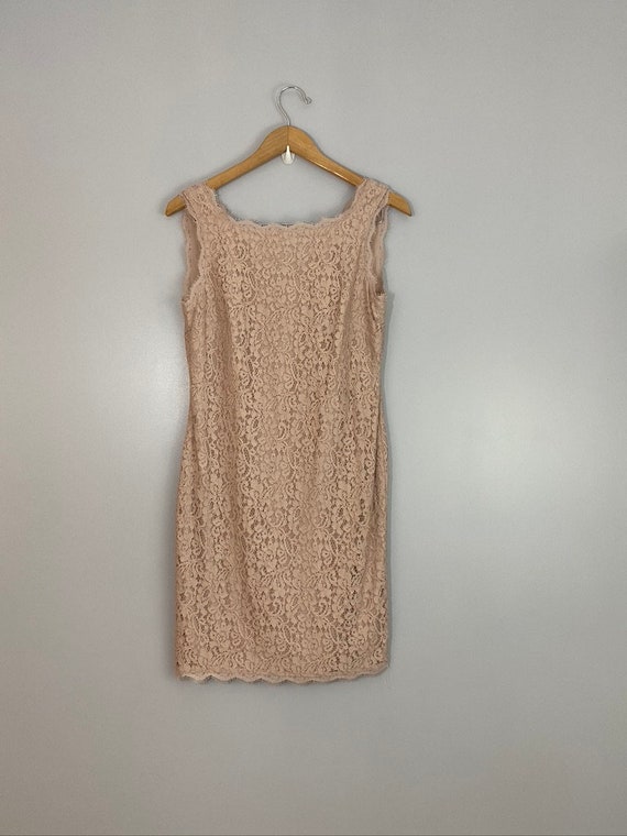 Adrianna Papell Lace Sleeveless Sheath Dress - Etsy