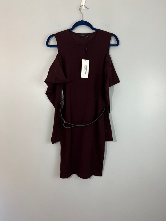 NWT Karen Millen Cold Shouldered Knitted Dress