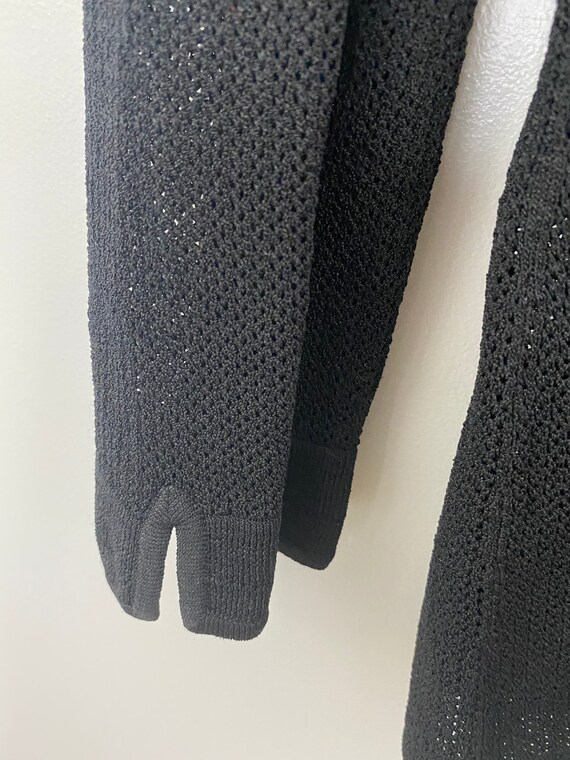 Sigrid Olsen Mesh Cardigan - image 4