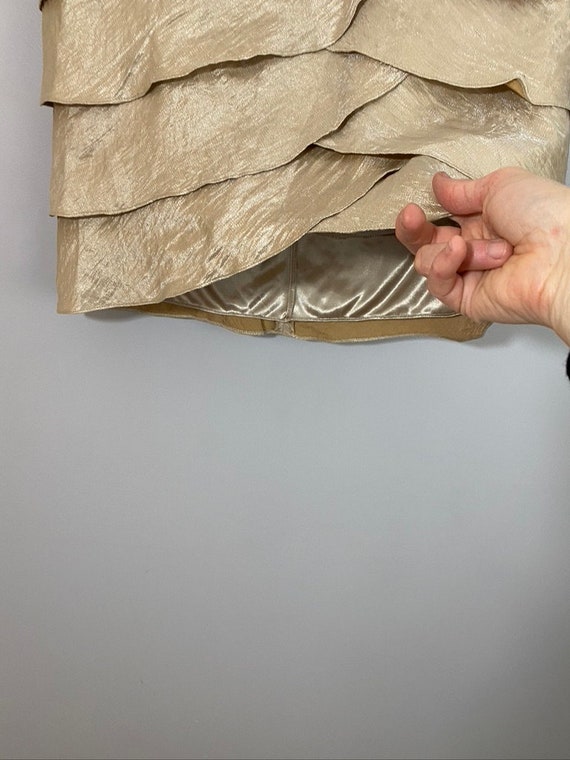 Adrianna Papell Evening Essentials Scalloped Tier… - image 2