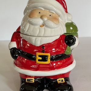 Boîte à biscuits St. Nick - Nouveau - Boîte à biscuits Père Noël - Petite boîte à biscuits