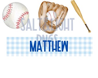 Boys Baseball Png, Little Boys Sports Design, Little Boys baseball Shirt, Personalized baseball Sublimation Design, Sporty Shirt, Watercolor