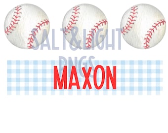 Boys Baseball Png, Little Boys Sports Design, Little Boys baseball Shirt, Personalized baseball Sublimation Design, Sporty Shirt, Watercolor