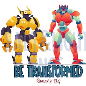 Transformed Shirts for Kids, Kids Bible Verse Shirt Design, Bible Verse Shirt Designs, Be Transformed PNG, Kids Bible Verse Tee, Watercolor