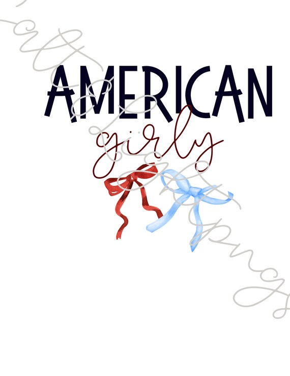 American Girly PNG, American Girl PNG, Girly Patriotic PNG, American Girl Sublimation Design, Patriotic Sublimation Design, Girly Patriotic