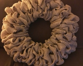 Burlap wreath | Etsy
