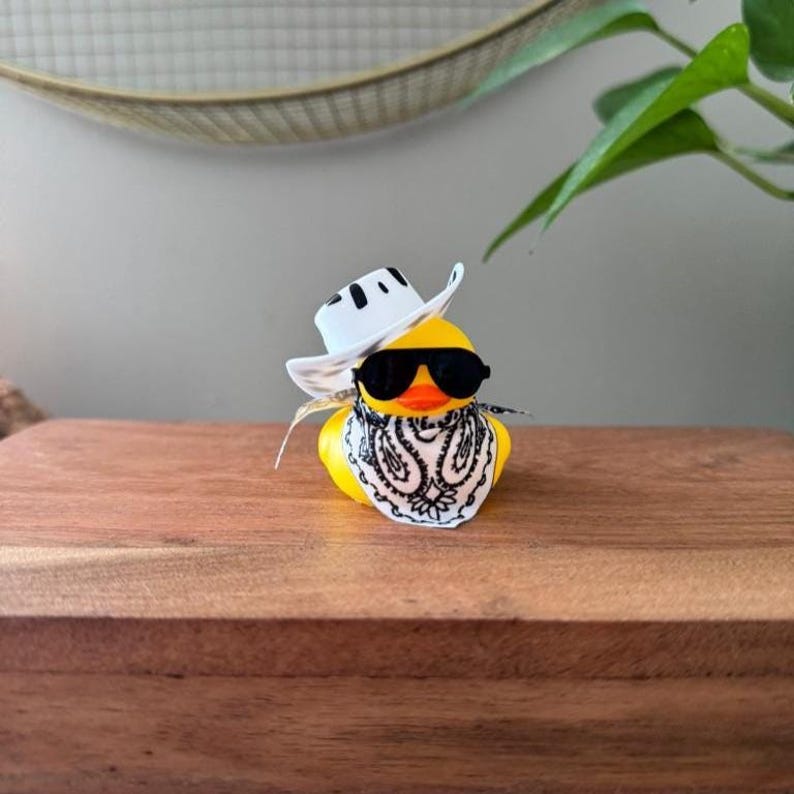 Western Rubber Duck | Jeep Accessories | Jeep lover | Western Gift | Car Accessories image 2
