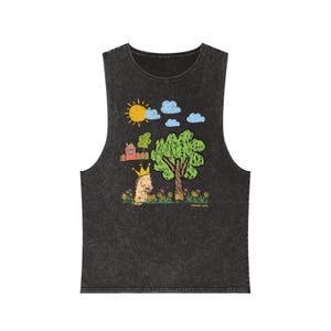 Horse Graphic Tank Top , Summer Vibes, Unisex T-Shirt, Perfect Gift for Horse Lovers, Eco-Friendly Fashion