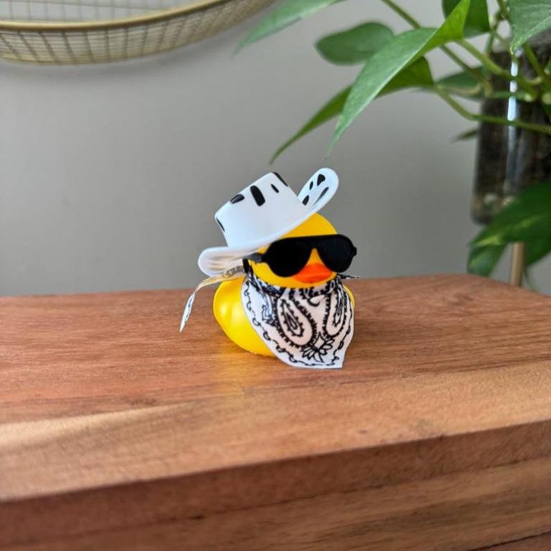 Western Rubber Duck | Jeep Accessories | Jeep lover | Western Gift | Car Accessories image 1