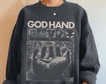 Anime God Hand Hoodie, Anime Sweatshirt, Anime Lover Gift, Guts Shirt, Griffith Shirt Fantasy Anime Cosplay, Unisex Shirt