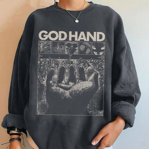 Anime God Hand Hoodie, Anime Sweatshirt, Anime Lover Gift, Guts Shirt, Griffith Shirt Fantasy Anime Cosplay, Unisex Shirt