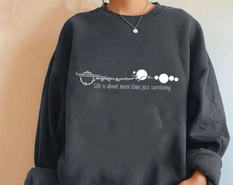 Lexa Tattoo Shirt, Jus Drein Jus Daun, More Than Just Surviving, Bookish Shirt, The 100 Inspired Shirt, Kass Morgan, Unisex Clothing