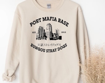 Port Mafia Shirt, Armed Detective Agency,  Anime Gift Shirt, Anime Shirt