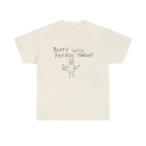 Buffy Patrulhará Hoje à Noite, Camiseta Buffy, Camiseta Sunnydale High School, Camisetas Buffy Show, Camiseta Caça-Vampiros, Roupas Unissex