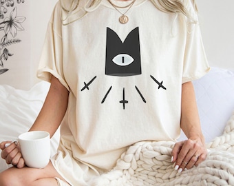 Shirt Cult Of The Lamb, indie game-shirt, lam game-shirt, videogame 2024 shirt, cadeau voor gamer, unisex kleding