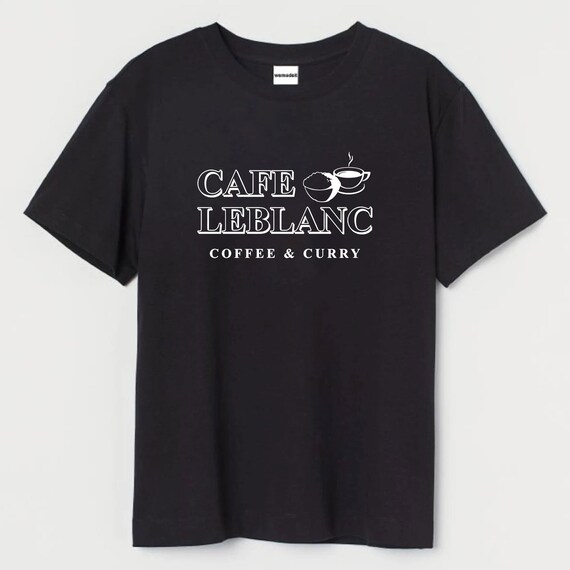 Cafe Leblanc Shirt, Coffee & Curry, Megami Tensei Inspired Shirt