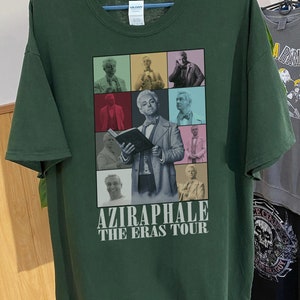 Aziraphale The Eras Tour Shirt, Good Omens Shirt, Ineffable Shirt, Aziraphale Shirt, Crowley Shirt, Az Fell And Co Shirt, Good Omens 2 Shirt