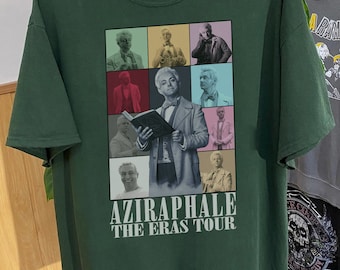 Aziraphale The Eras Tour Shirt, Good Omens Shirt, Ineffable Shirt, Aziraphale Shirt, Crowley Shirt, Az Fell And Co Shirt, Good Omens 2 Shirt