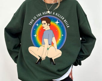 C'est le cul d'un tueur Bella Funny Edward Meme Unhinged Meme Gen Z Humour sarcastique Shirt, Twilight Merch