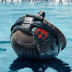 Rogue One Resistance Helmet Sticker/Decal